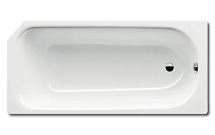 Kaldewei Advantage - Taisnstūra vanna Saniform V2 362-1, 160x70 cm, neslīdoša, pērļu efekts, balta 192230003001