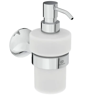 Ideal Standard La Dolce Vita - ziepju dozators ar turētāju, stikls/hroms T5510AA