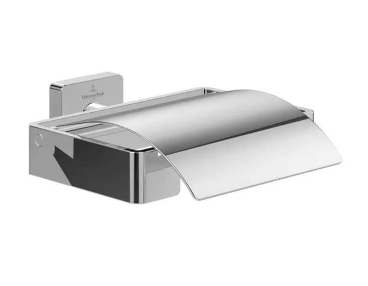 Villeroy & Boch Elements Striking - tualetes papīra turētājs, hroms TVA15201300061