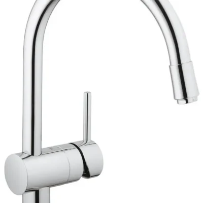 Grohe Minta - virtuves izlietnes vienas sviras maisītājs, hromēts 32918000