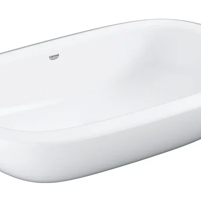 Grohe Eurostyle New - uzliekamā izlietne 50x38 cm, bez pārplūdes, PureGuard, HyperClean, alpinbalta 39216000