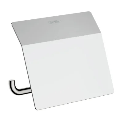 Hansgrohe AddStoris - tualetes papīra turētājs ar vāku, hromēts 41753000
