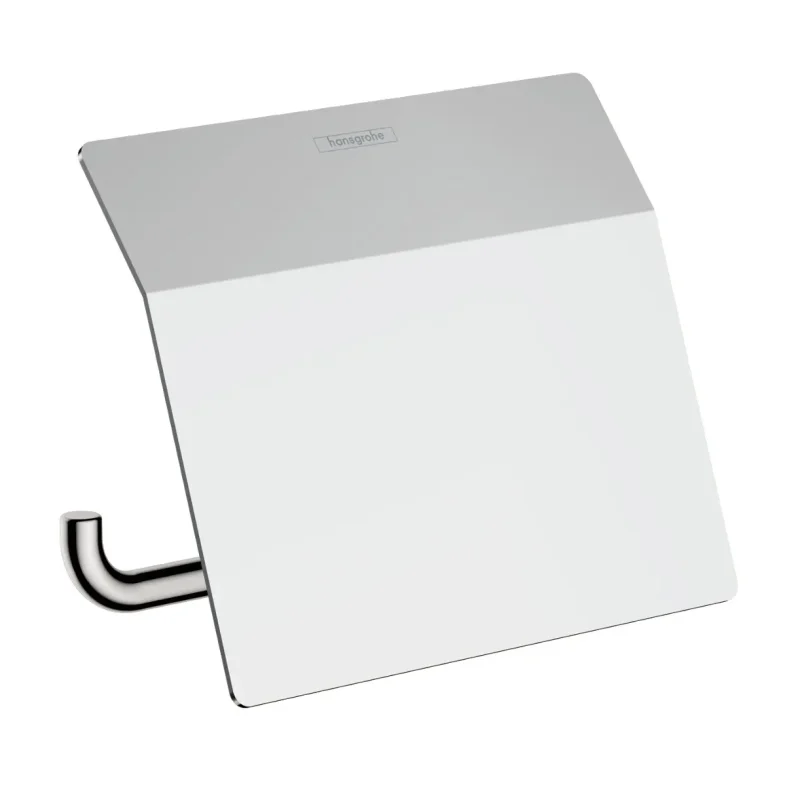 Hansgrohe AddStoris - tualetes papīra turētājs ar vāku, hromēts 41753000