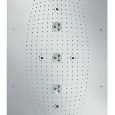 Hansgrohe Raindance - galvas duša 68x46 cm Air, 3 strūklas veidi, ar apgaismojumu, hroms 28418000