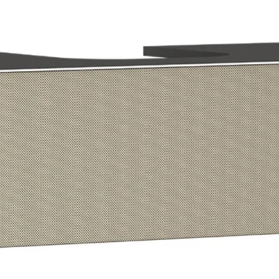 Hansgrohe Xevolos E - izlietnes apakšskapītis, 28x98x55 cm, 1 atvilktne, matēti balts/strukturēts bronzas 54313390