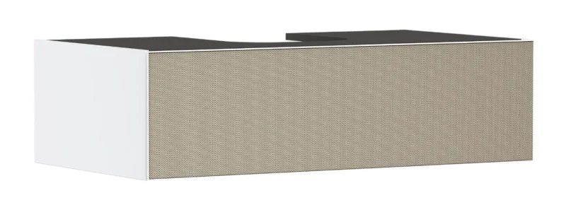 Hansgrohe Xevolos E - izlietnes apakšskapītis, 28x98x55 cm, 1 atvilktne, matēti balts/strukturēts bronzas 54313390