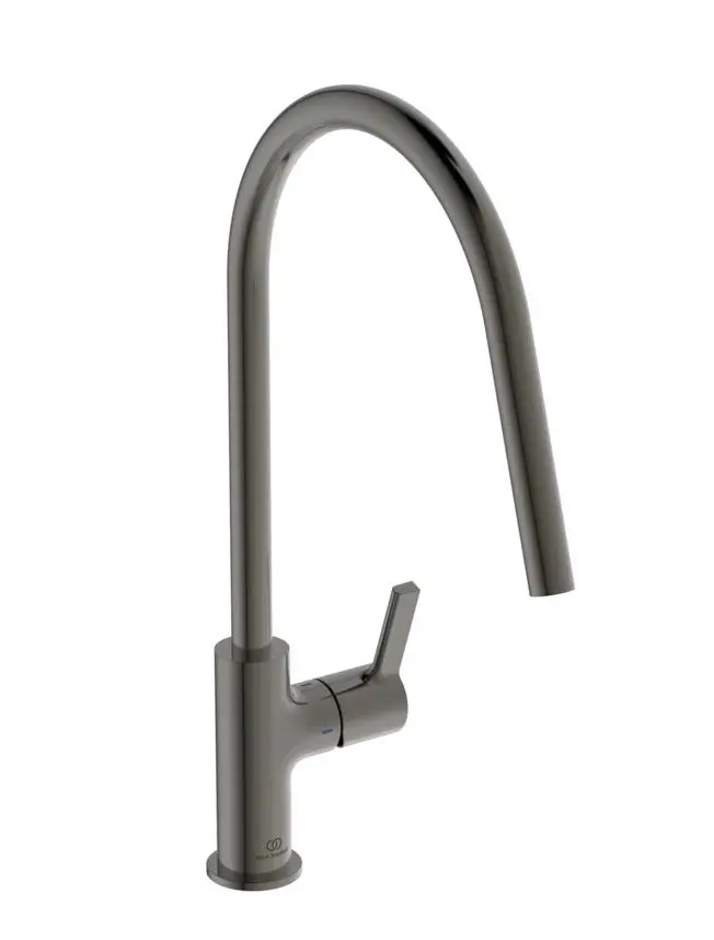 Ideal Standard Gusto - virtuves izlietnes maisītājs, Magnetic Grey BD408A5