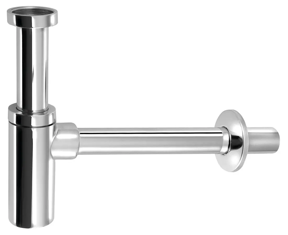 Sapho Siphons - izlietnes sifons 1 1/4, notece 32 mm, hroms SI511