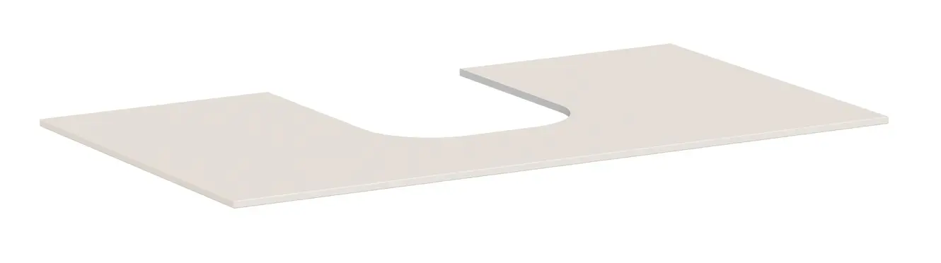 Hansgrohe Xevolos E - izlietnes virsma, 98x55 cm, izgriezums vidū, bēšs matēts 54209780