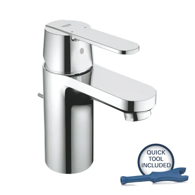 Grohe Get - izlietnes maisītājs ar noteci, hroms 32883000