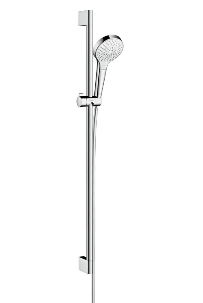 Hansgrohe Croma Select S - dušas komplekts Multi 0,90 m, EcoSmart 9 l/min, balts / hromēts 26571400