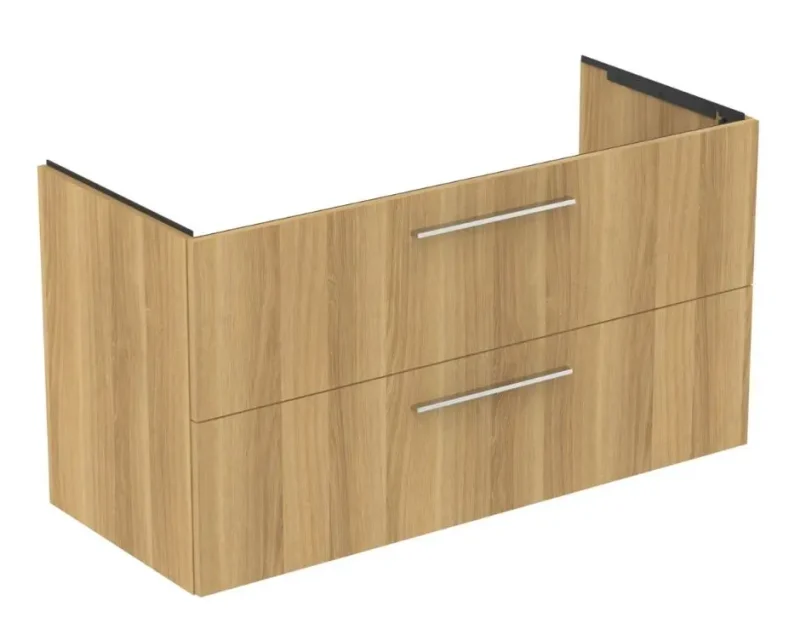 Ideal Standard i.Life B - izlietnes apakšskapītis, 63x120x51 cm, 2 atvilktnes, dabīgs ozols T5514NX