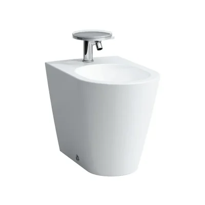 Laufen Kartell - stāvošs bidē, ūdens pieslēgums aizmugurē, LCC, balts H8323314003021
