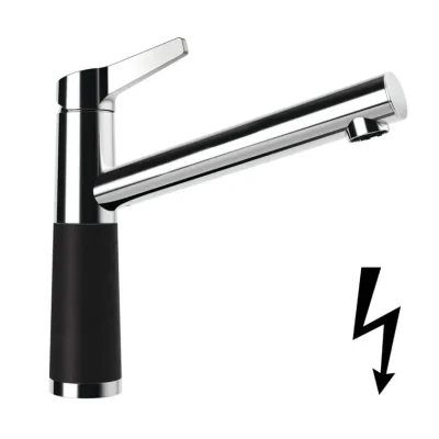 SCHOCK SC-510 - virtuves izlietnes maisītājs, Nero/hroms 554003GNE