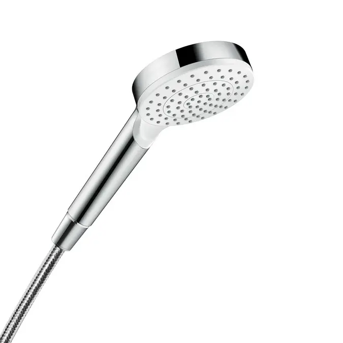 Hansgrohe Crometta - dušas galva, Green 6 l/min, balta / hromēta 26334400
