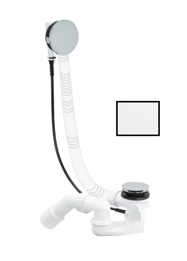 Villeroy & Boch - noteces un pārplūdes komplekts, alpu balts U909604-01