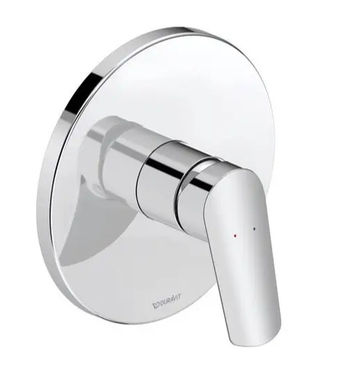 Duravit DuraStyle Basic - zemapmetuma dušas maisītājs, hroms N14210010010