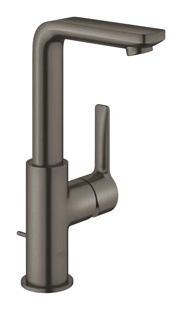 Grohe Lineare - izlietnes maisītājs ar noteci, Hard Graphite birstēts 23296AL1