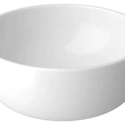 Cersanit Moduo - uz virsmas uzstādāma roku mazgāšanas izlietne, diametrs 35 cm, bez pārplūdes, balta K116-047