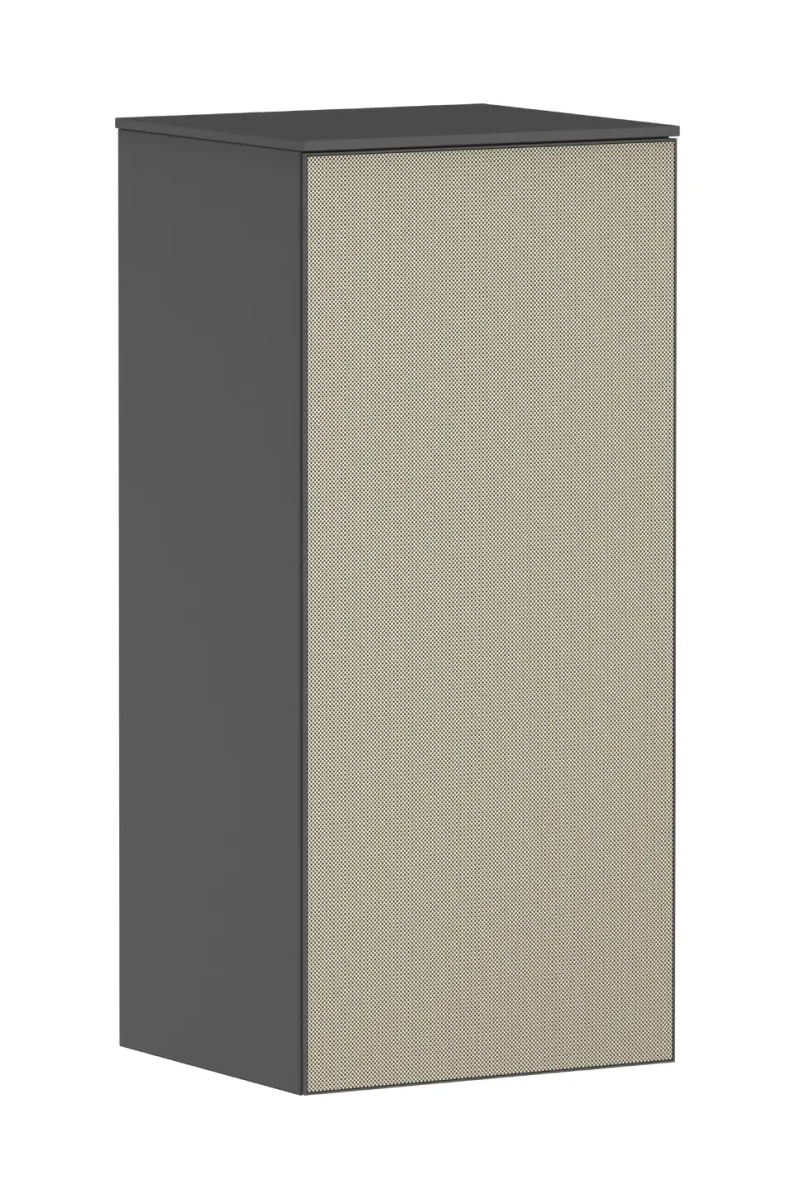 Hansgrohe Xevolos E - sānu skapis 41x89x36 cm, 1 durvis, eņģes kreisajā pusē, matēti pelēks/bronza 54214390