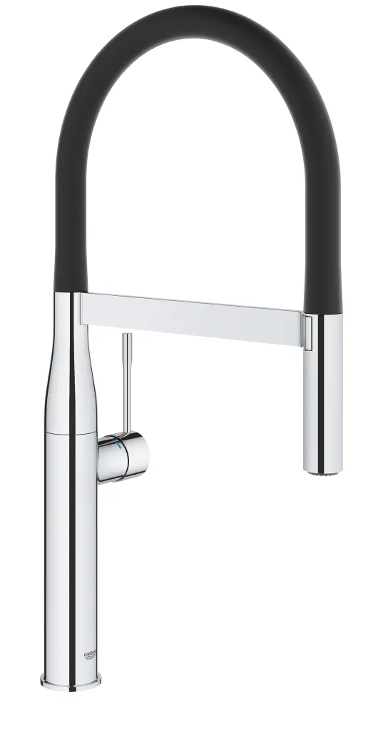 Grohe Essence - virtuves izlietnes maisītājs ar atsperes roku, hromēts 30294000