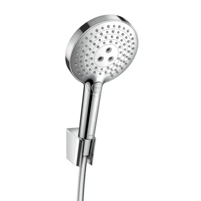 Hansgrohe Raindance Select S - dušas galva 120, ar piederumiem, 3 strūklas, hromēts 26721000