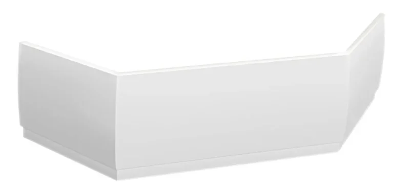 Polysan piederumi - priekšējais panelis Floss, garums 1450 mm, balts 98813