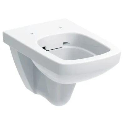 Geberit Selnova Square - piekaramais WC, 530x350 mm, bez skalošanas malas, balts 501.458.00.7