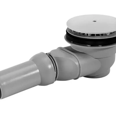 Duravit piederumi - noteces komplekts dušas paliktņiem, horizontāla notece, hroms 790263000000000