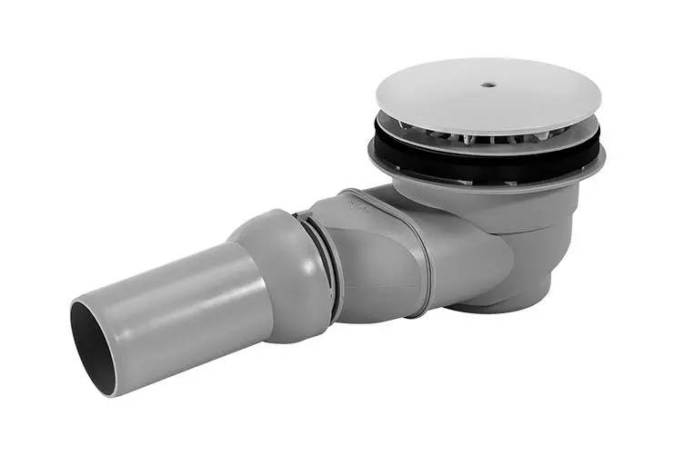 Duravit piederumi - noteces komplekts dušas paliktņiem, horizontāla notece, hroms 790263000000000