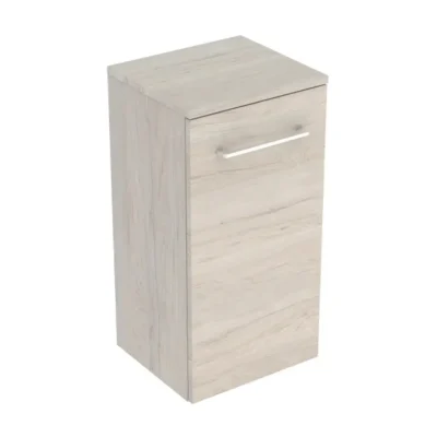 Geberit Selnova Square - sānu augšējais skapītis 65x33x30 cm, 1 durvis, gaišs Hickory rieksts 501.275.00.1