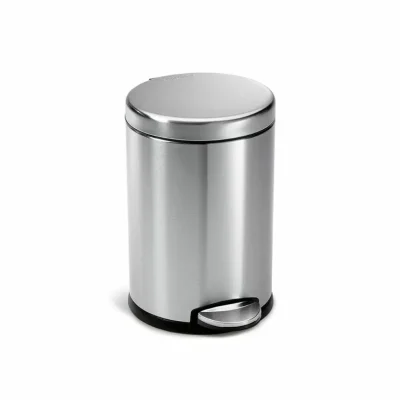 Simplehuman atkritumu tvertnes - atkritumu tvertne 4,5 l, matēts nerūsējošais tērauds CW1852CB