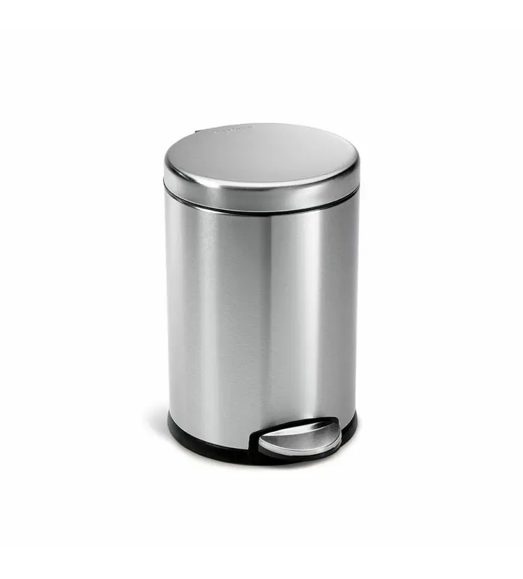 Simplehuman atkritumu tvertnes - atkritumu tvertne 4,5 l, matēts nerūsējošais tērauds CW1852CB