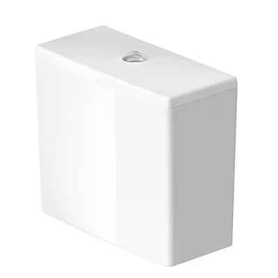 Duravit Soleil by Starck - skalošanas tvertne, ūdens pieslēgums apakšā pa kreisi, DualFlush, WonderGliss, balts 09451000851