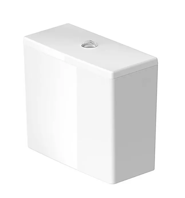 Duravit Soleil by Starck - skalošanas tvertne, ūdens pieslēgums apakšā pa kreisi, DualFlush, WonderGliss, balts 09451000851