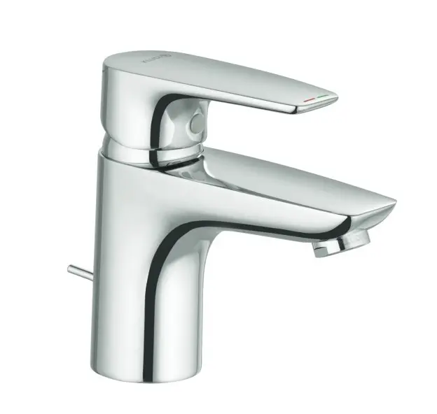 Kludi Pure&Solid - izlietnes maisītājs ar noteces komplektu, hroms 343820575