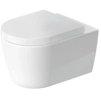 Duravit ME by Starck - piekarināms WC, bez apmales, HygieneFlush, DuraShield, matēti balts 251809AC00