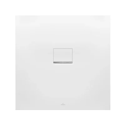 Villeroy & Boch Squaro Infinity - dušas paliktnis, 90x90 cm, Quaryl, Stone White UDQ9090SQI1V-RW