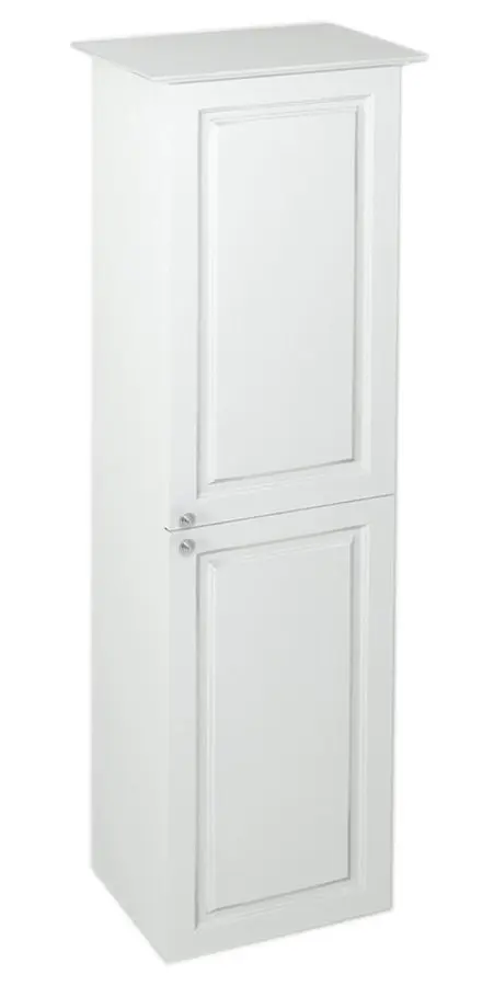 Sapho Violeta - skapis 35x140x30 cm, labais, 2 durvis, balts VI165-3131