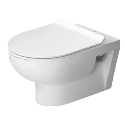 Duravit Duravit No.1 - piekaramais WC ar SoftClose sēdekli, Rimless, balts 45626900A1