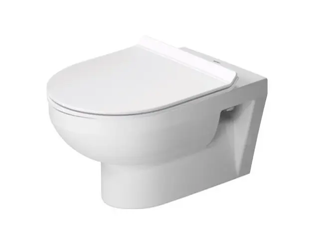 Duravit Duravit No.1 - piekaramais WC ar SoftClose sēdekli, Rimless, balts 45626900A1