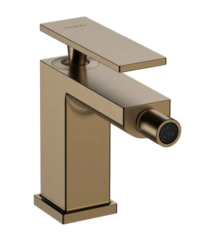 Hansgrohe Tecturis E - bideta maisītājs ar noteces komplektu, birstēts bronzas tonis 73200140