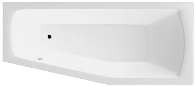 Aqualine sanitārkeramika - vanna Opava 170x70x44 cm, labā, balta A1771