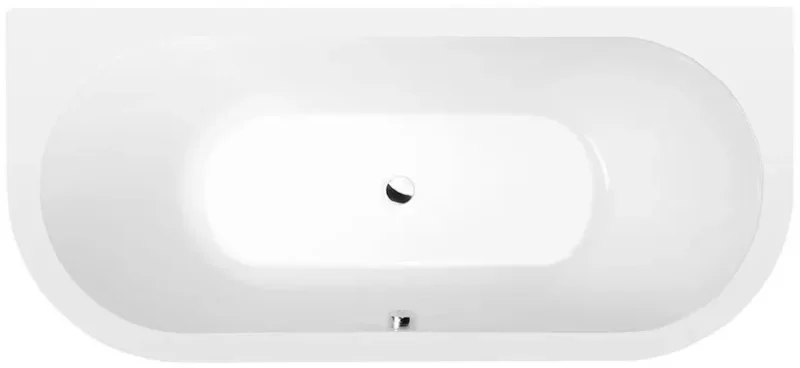 Polysan vannas - Asimetriska vanna VIVA D, 175x80x47 cm, balta 89119