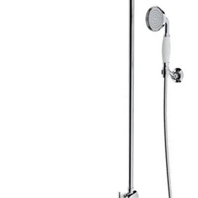 OMNIRES Armance - dušas komplekts ar maisītāju, diametrs 25 cm, hroms AM5244CR