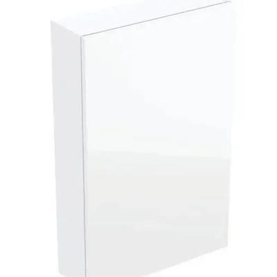 Geberit - skapis 70x45x15 cm, 1 durvis, eņģes K/L, balts/stikls balts 502.318.01.2
