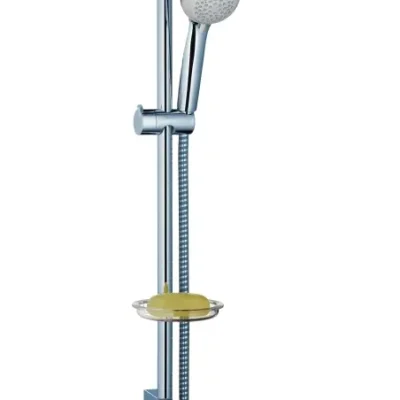 Hansgrohe Crometta 85 - dušas komplekts Vario, 9 cm, 2 strūklas, balts / hromēts 27764000