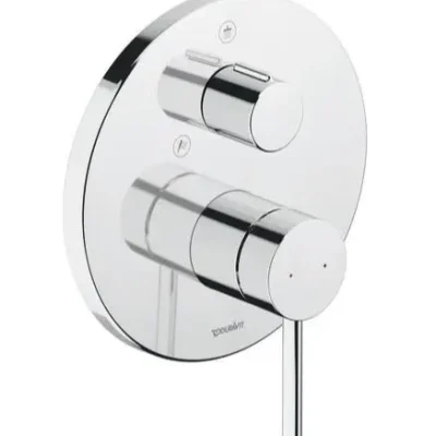 Duravit Circle - zemapmetuma maisītājs, 2 patērētājiem, hroms CE4210012010