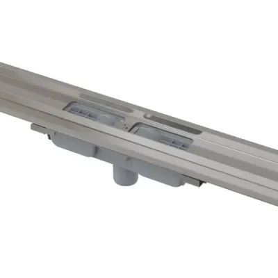 Alcadrain dušas notekas - dušas noteka 85 cm, ar apmali perforētam režģim, nerūsējošais tērauds APZ1101-850
