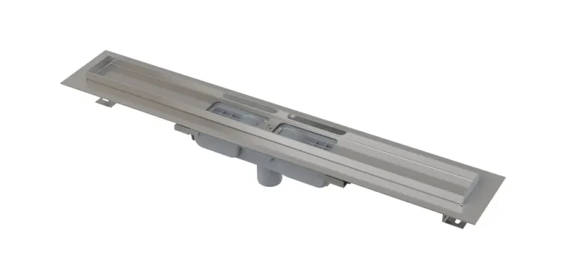 Alcadrain dušas notekas - dušas noteka 85 cm, ar apmali perforētam režģim, nerūsējošais tērauds APZ1101-850